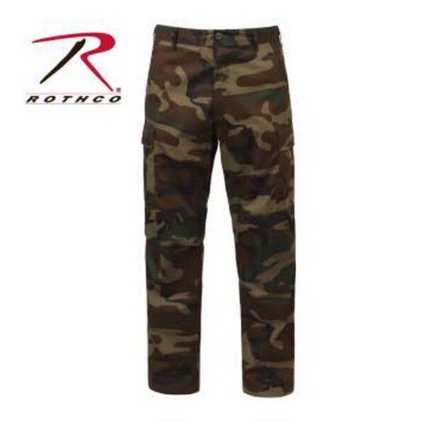 Rothco Black Camo Military Style Pants - Army Supply Store Military