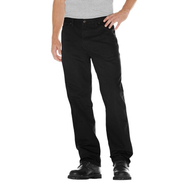 Dickies Relaxed Fit Straight Leg Carpenter Duck Jean - Black - Arvada ...