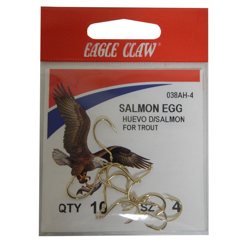 Salmon Egg Hooks Size 8 - 10 pack - Arvada Army Navy Surplus