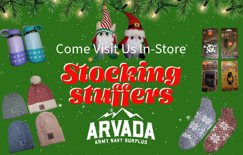 Stocking Stuffers at Arvada Army Navy Surplus